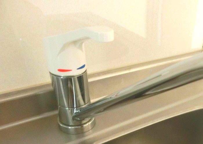 キッチンの水道の混合栓