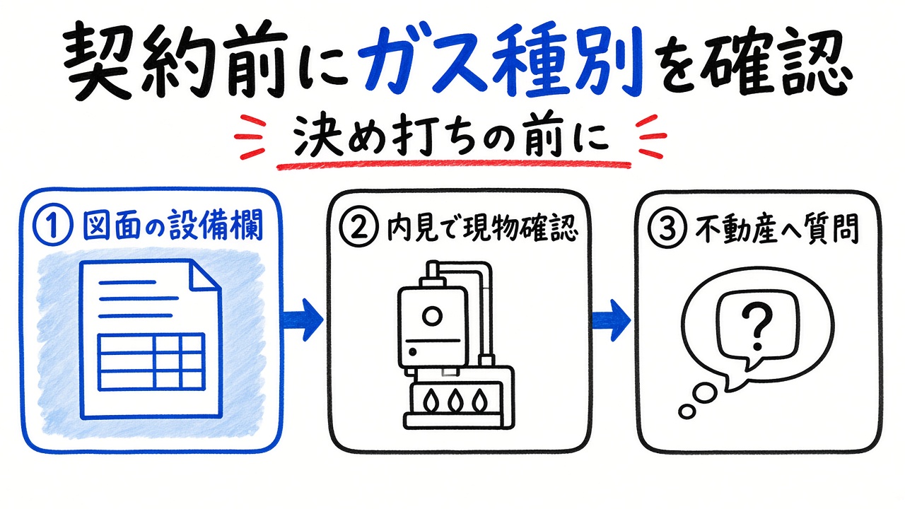 契約前チェック3手順（図面・内見・質問）