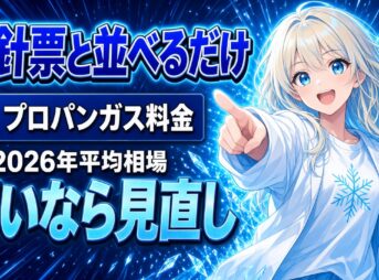 プロパンガス料金平均相場サムネ