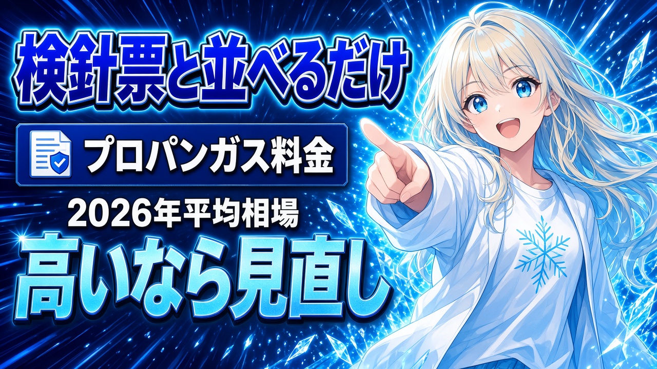 プロパンガス料金平均相場サムネ