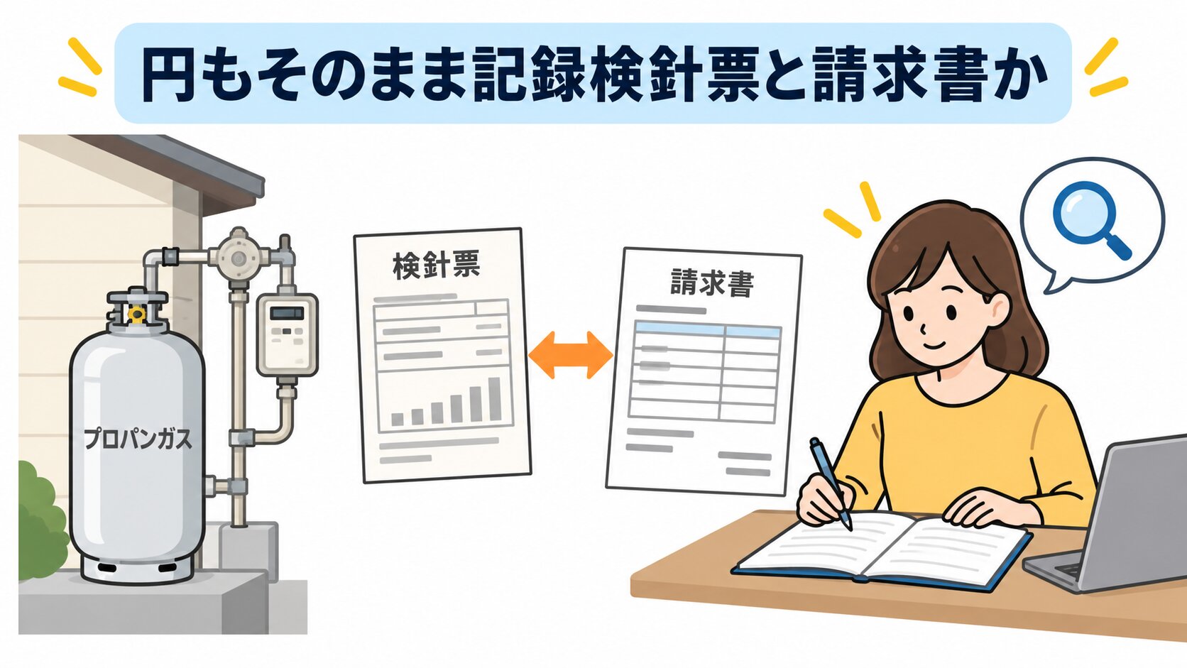 検針票の基本・従量・設備を書き写し、県の平均と比べて差の目安を出す流れ