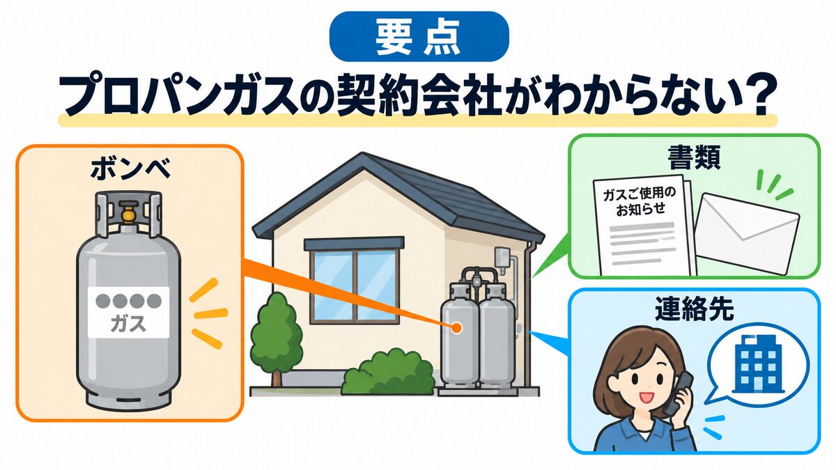 無料点検の電話の前に契約先へ確認するイメージイラスト