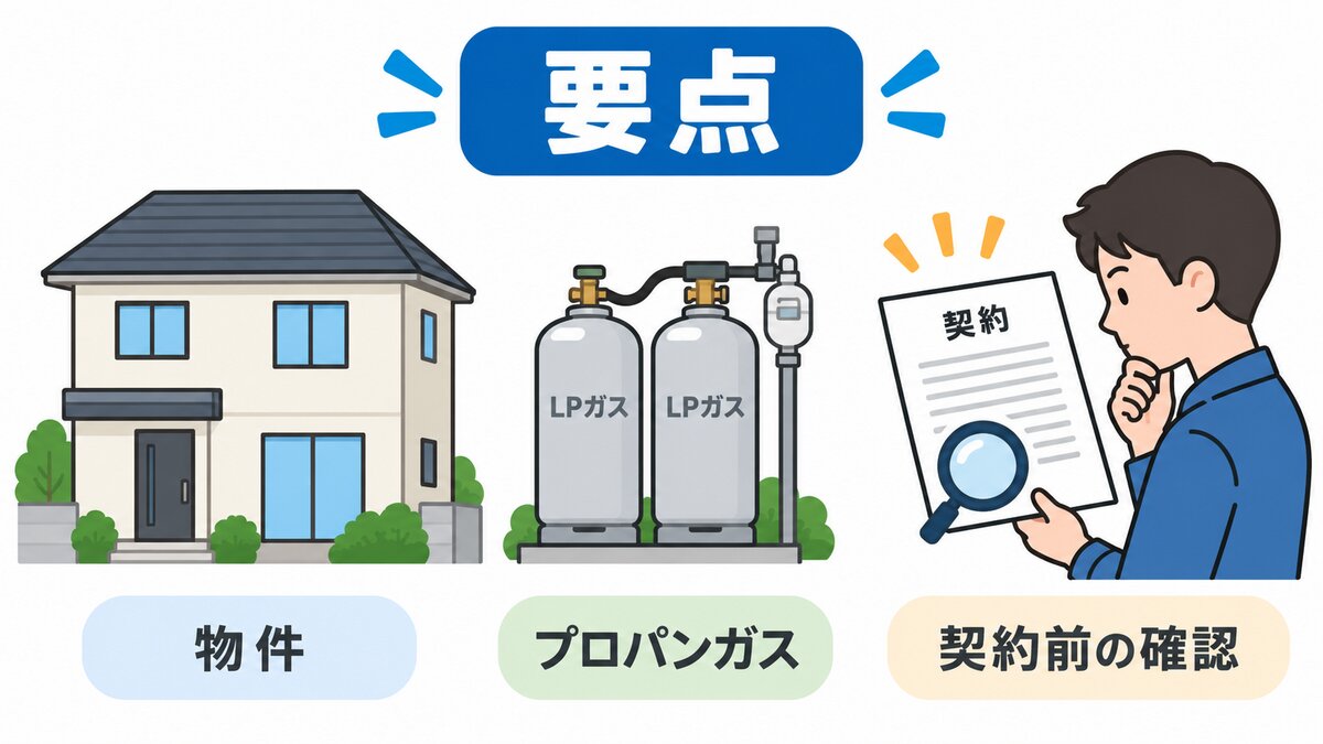 不動産に聞くこと(ガス種別・名義・料金目安・バルクか個別か)