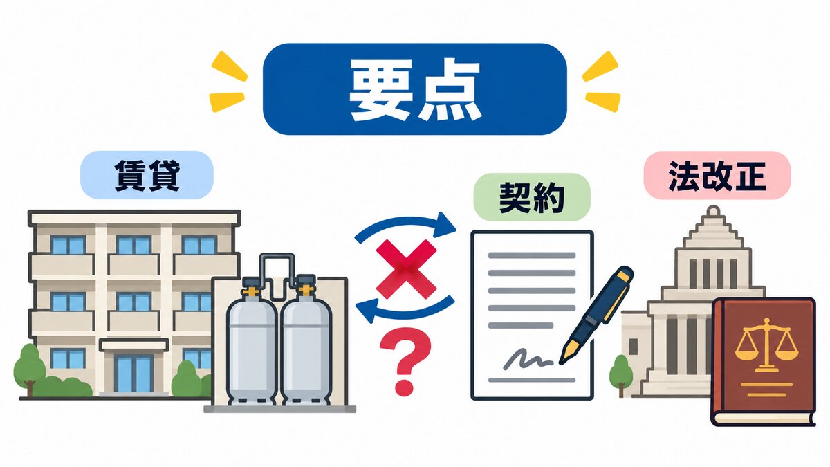 法改正後に変わったことと変わらないことの整理
