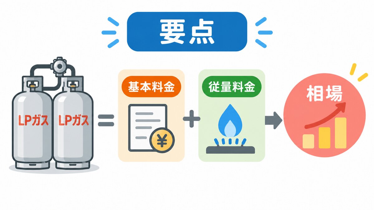 配送距離・気候・事業者単価・設備条件が請求総額の差につながる概念図