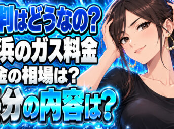 【神奈川県横浜市ニチガス徹底レビュー】料金・評判・行政処分を解説について説明する女性