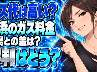 岩谷産業株式会社のプロパンガスは高い？横浜の単価と評判を調査について説明する女性