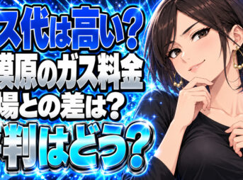 くみあい商事のプロパンガス料金は高い？相模原の単価と評判を調査について説明する女性