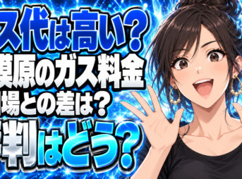 真田液化ガスのプロパン料金は高い？相模原の単価と評判を調査について説明する女性
