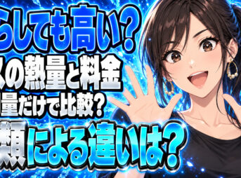 プロパンガス、m³減でも料金増？都市ガスとの熱量差は約2.2倍について説明する女性