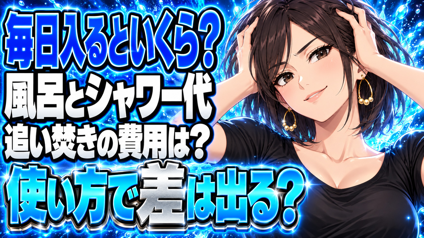 プロパンガスで毎日お風呂やシャワーに入るといくら？追い焚きもチェックについて説明する女性