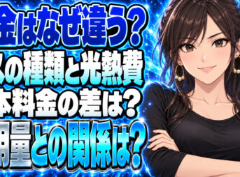 プロパンガスと都市ガスの光熱費の違いとは？基本料金と使用量の関係を紹介について説明する女性