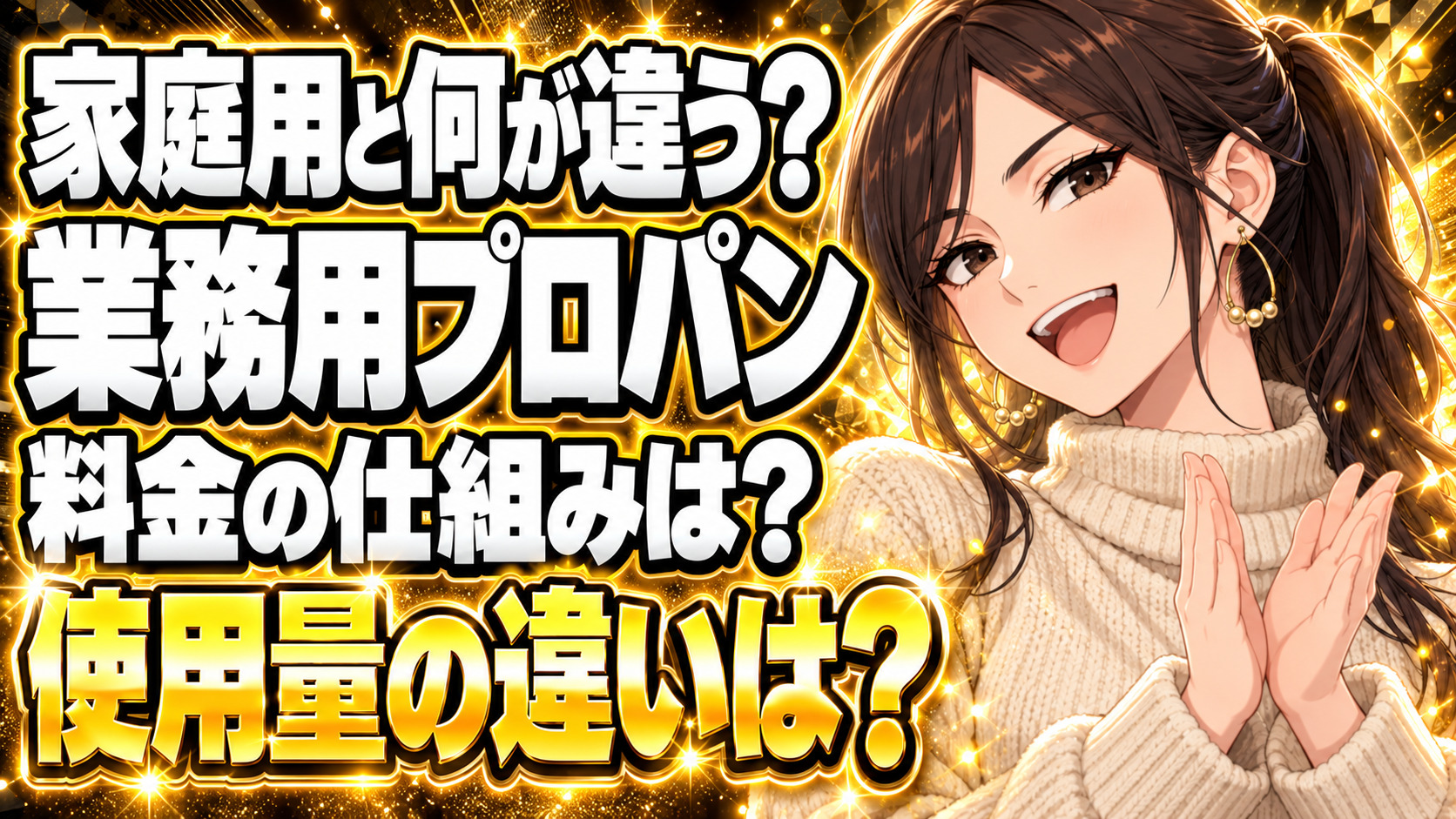 プロパンガスの店舗・業務用と家庭用の違いをわかりやすく解説！