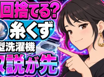 縦型洗濯機の糸くずフィルター掃除頻度
